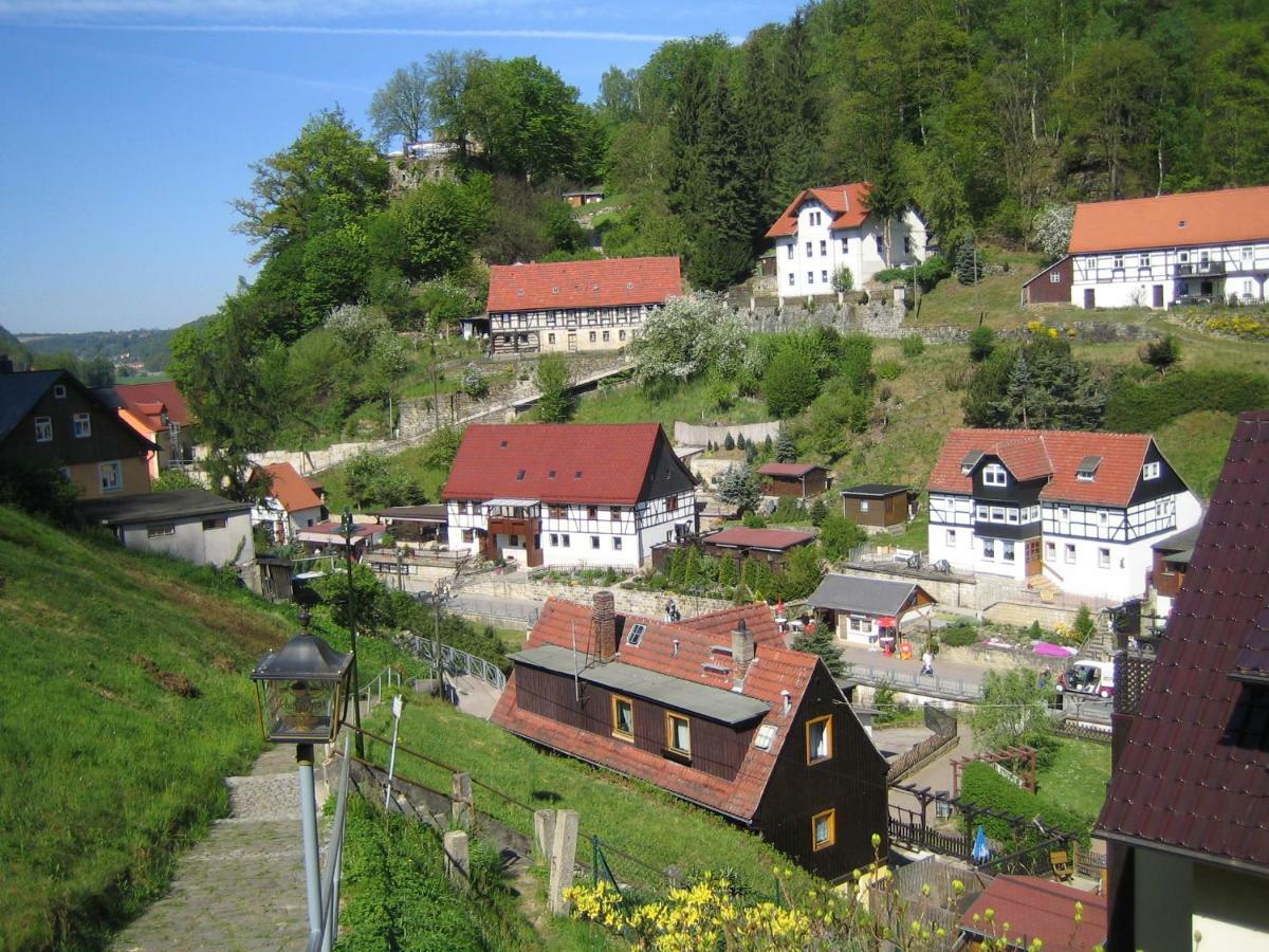 Ferienwohnung Am Grunbach Rathen Eksteriør bilde