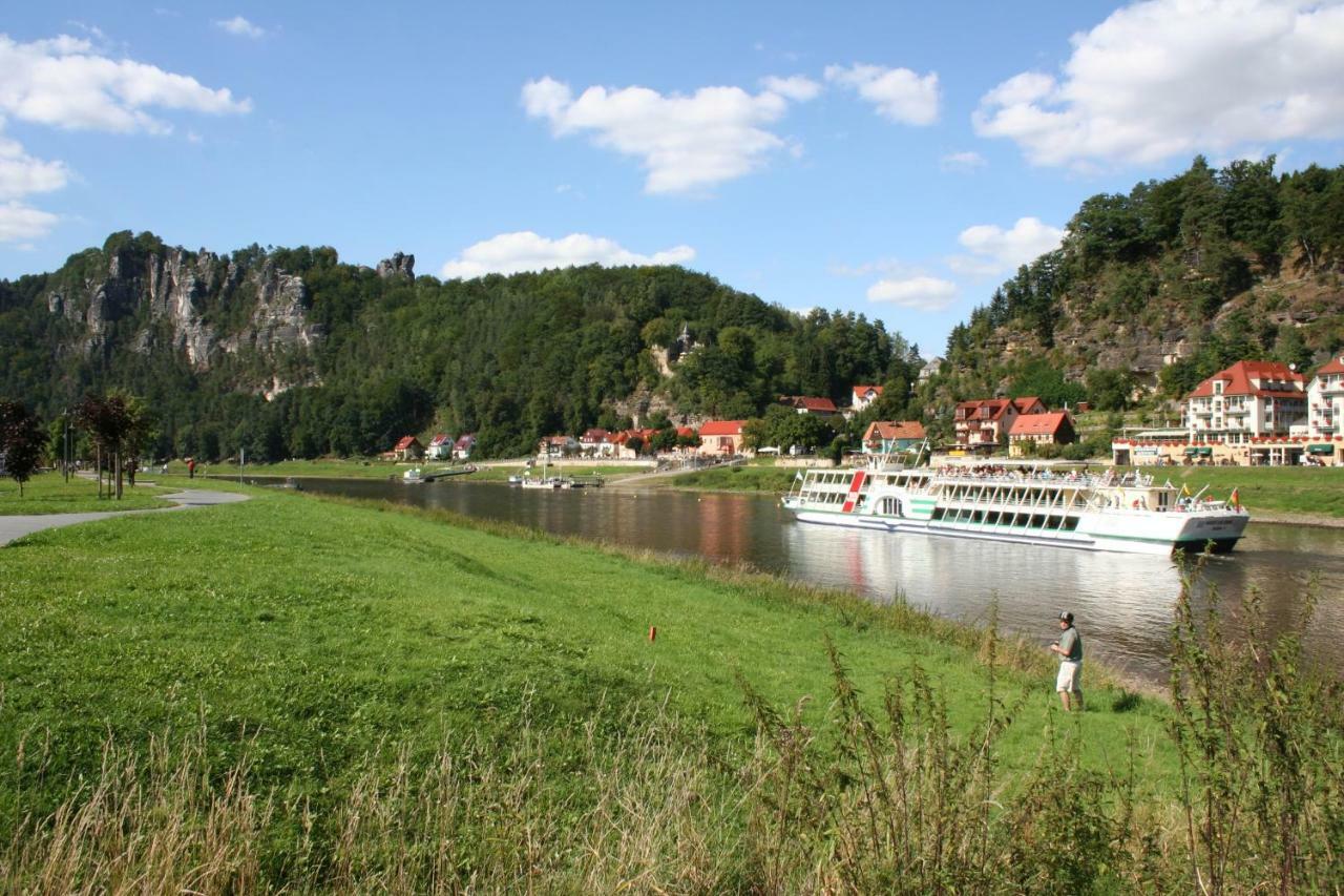 Ferienwohnung Am Grunbach Rathen Eksteriør bilde